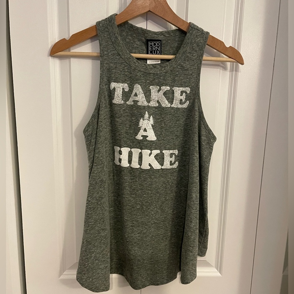 Gray Tank Top - Take A Hike